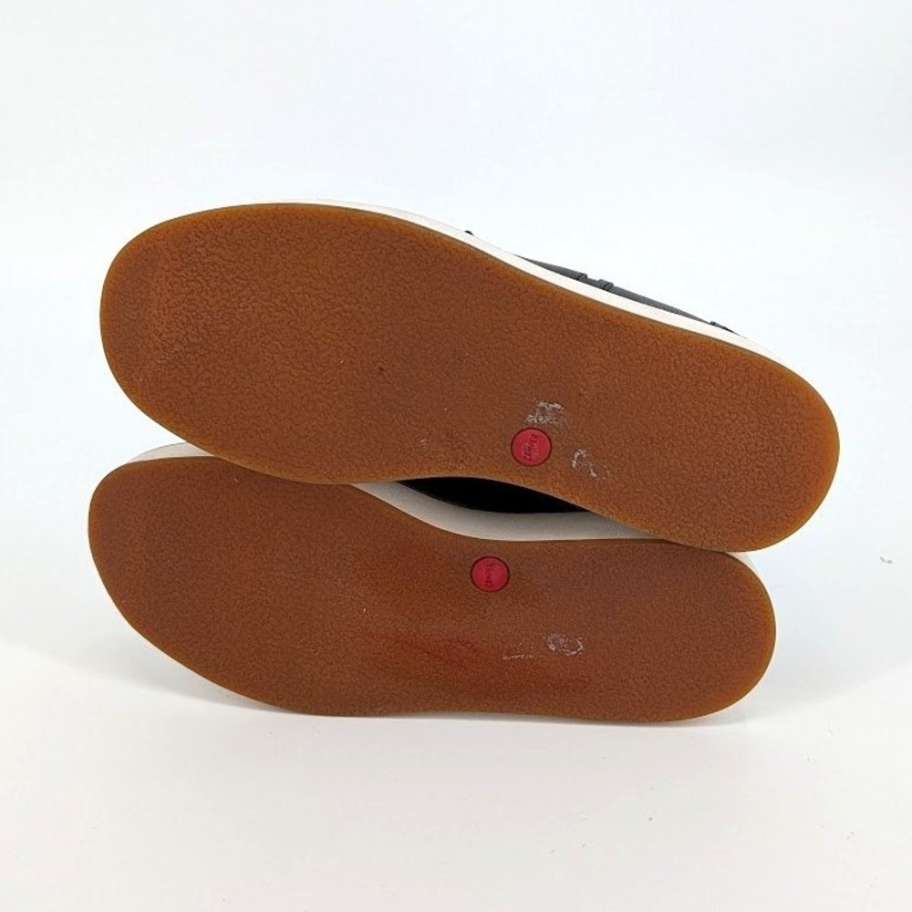 Camper Walden Platform Derby Oxford Shoes Black‎ Leather Crepe Sole EU 37 US 7